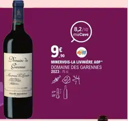 E.Leclerc Minervois-la livinière aop* domaine des garennes offre