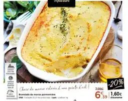 Thiriet Brandade de morue parmentière offre