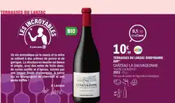 E.Leclerc Terrasses du larzac biodynamie aop château la sauvageonne "cuvée les ruffes offre