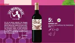 E.Leclerc Bergerac aop palmes du château de panisseau offre