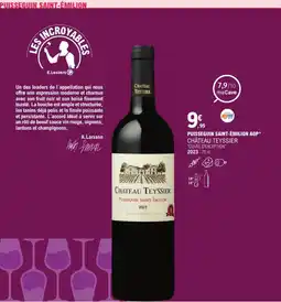 E.Leclerc Puisseguin saint-émilion aop* château teyssier offre