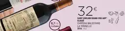 E.Leclerc Saint emilion grand cru aop classé château balestard offre