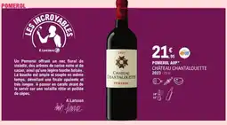 E.Leclerc Pomerol aop château chantalouette offre