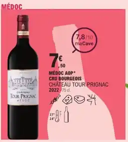 E.Leclerc Médoc aop cru bourgeois château tour prignac offre