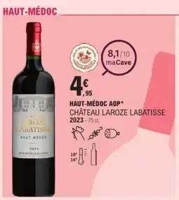 E.Leclerc Haut-médoc aop château laroze labatisse offre