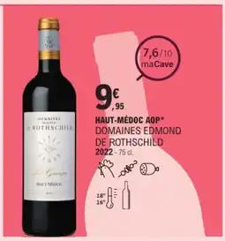 E.Leclerc Haut-médoc aop* domaines edmond de rothschild offre