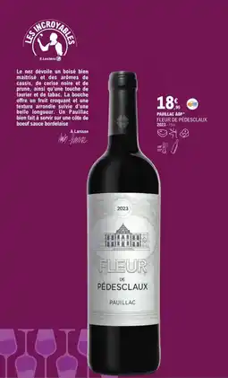 E.Leclerc Pauillac aop fleur de pédesclaux offre