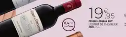 E.Leclerc Pessac-léognan aop l'esprit de chevalier offre