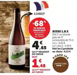 Super U Lbf - biere offre