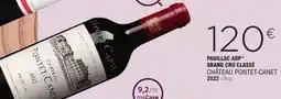 E.Leclerc Pauillac aop grand cru classé château pontet-canet offre