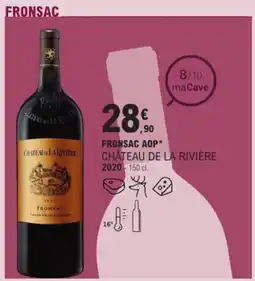 E.Leclerc Fronsac aop château de la rivière offre