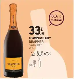 E.Leclerc CARTE D'OR Champagne aop drappier offre