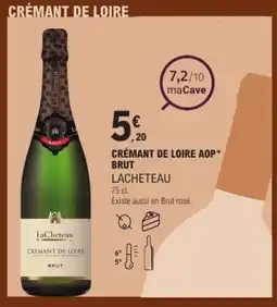E.Leclerc LACHETEAU Crémant de loire aop brut offre