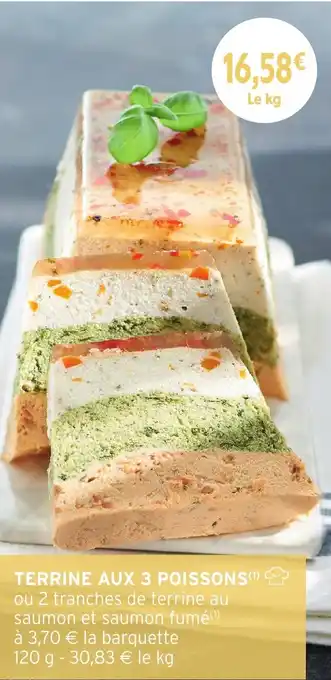 Intermarché Terrine aux 3 poissons offre