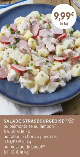 Intermarché Salade strasbourgeoise offre