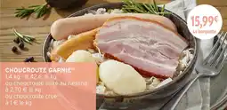 Intermarché Choucroute garnie offre
