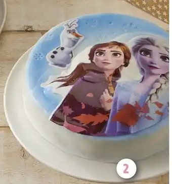 Intermarché Gâteau reine des neiges 3d offre