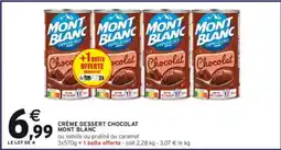 Intermarché Hyper Crème dessert chocolat mont blanc offre