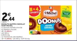 Intermarché Hyper Doonuts nappés chocolat saint-michel offre
