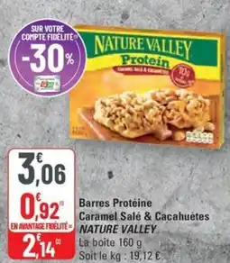 G20 NATURE VALLEY Caramel Salé & Cacahuètes offre
