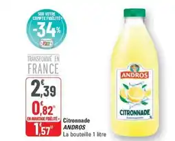 G20 ANDROS Citronnade offre