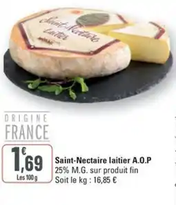 G20 Saint-nectaire laitier a.o.p offre