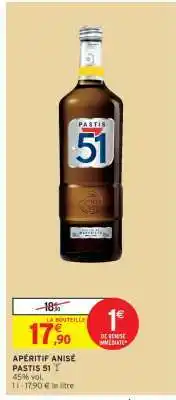 Intermarché Pastis 51 offre