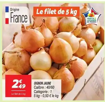 Netto Oignon jaune offre