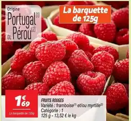 Netto Fruits rouges offre