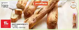Netto Baguette garance nature x3 offre