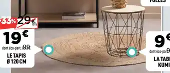 Centrakor Le tapis offre