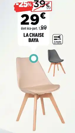Centrakor La chaise baya offre