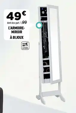 Centrakor L'armoire- miroir à bijoux offre