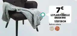 Centrakor Le plaid flanelle brush ryo offre