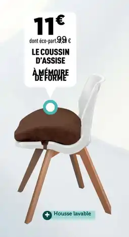 Centrakor Le coussin d'assise à mémoire de forme offre