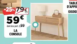 Centrakor La console offre