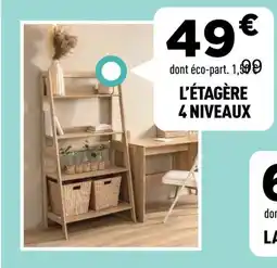 Centrakor L'étagère 4 niveaux offre