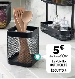 Centrakor Le porte- ustensiles égouttoir offre