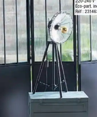 Lampe trépied