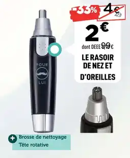Centrakor Le rasoir de nez et d'oreilles offre