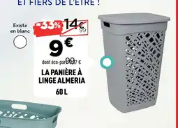 Centrakor La panière à linge almeria offre