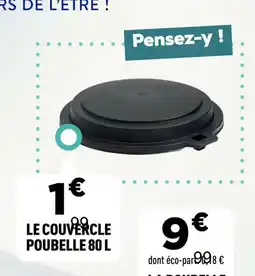 Centrakor Le couvercle poubelle offre