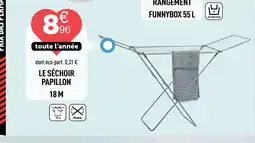 Centrakor Le séchoir papillon 18 m offre