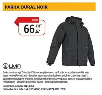 DomPro Parka oural noir offre