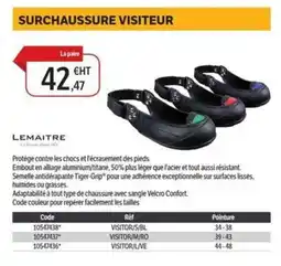 DomPro LEMAITRE Surchaussure visiteur offre