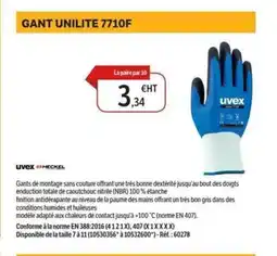 DomPro Gant unilite 7710f offre
