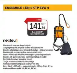 DomPro Ensemble 3 en 1 ktp evo 4 offre