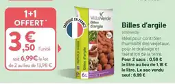 VillaVerde Billes d'argile offre