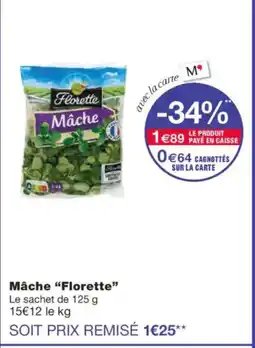 Monoprix FLORETTE Mâche offre