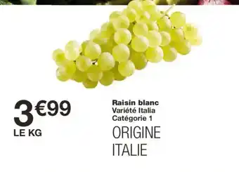Monoprix Raisin blanc offre